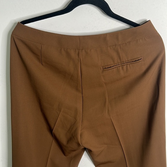 Lafayette 148 New York virgin wool brown pants size 6 - Picture 8 of 11